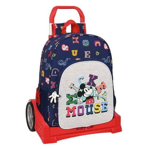 Školski Ruksak s Kotačima Mickey Mouse Clubhouse Only one Mornarsko plava 33 x 42 x 14 cm Cijena
