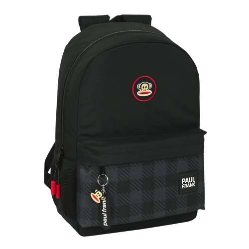Školski Ruksak Paul Frank Campers Crna (30 x 46 x 14 cm) Cijena