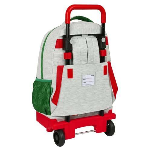 Školski Ruksak s Kotačima Benetton Pop Siva (33 x 45 x 22 cm) Cijena