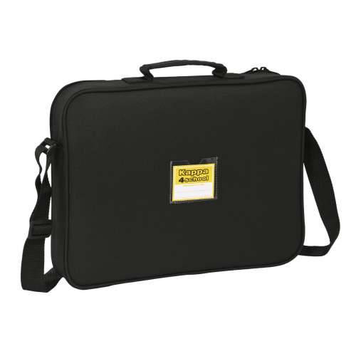 Školska torba Kappa Black Crna (38 x 28 x 6 cm) Cijena