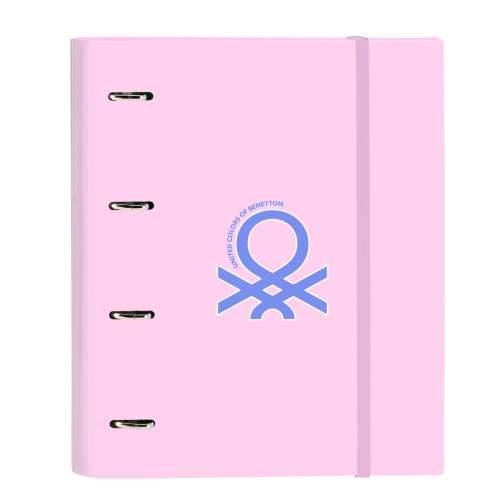 Registrator s prstenovima Benetton Pink Roza (27 x 32 x 3.5 cm) Cijena