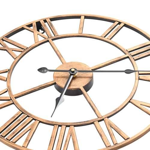 Zidni sat metalni 40 cm zlatni Cijena