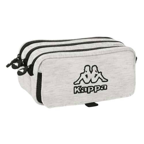 Trostruka pernica Kappa Grey knit Siva (21,5 x 10 x 8 cm) Cijena