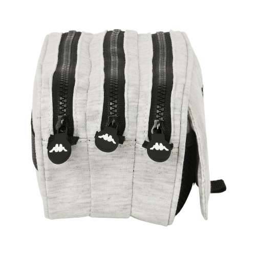 Trostruka pernica Kappa Grey knit Siva (21,5 x 10 x 8 cm) Cijena