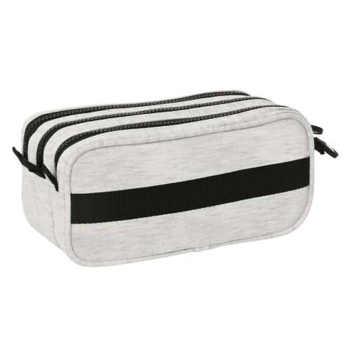 Trostruka pernica Kappa Grey knit Siva (21,5 x 10 x 8 cm) Cijena