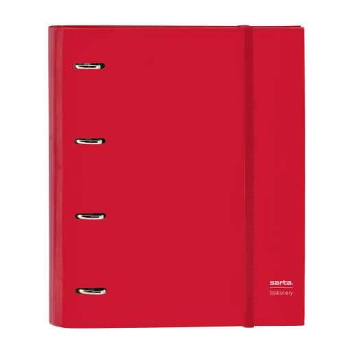 Registrator s prstenovima Safta Rojo Crvena (27 x 32 x 3.5 cm) Cijena