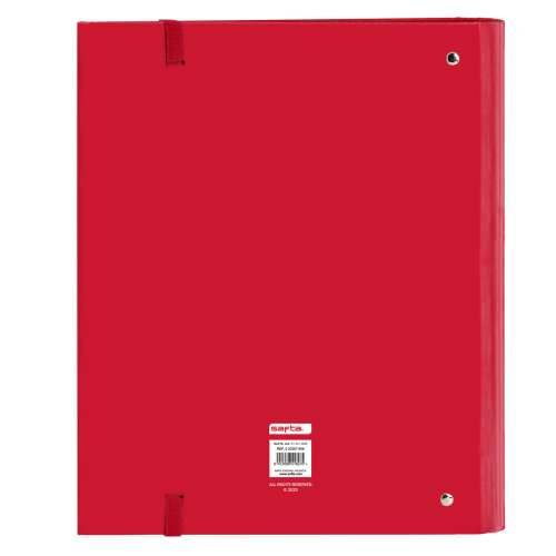 Registrator s prstenovima Safta Rojo Crvena (27 x 32 x 3.5 cm) Cijena
