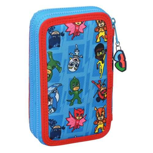 Dvostruka pernica PJ Masks Plava 12.5 x 19.5 x 4 cm (28 Dijelovi) Cijena