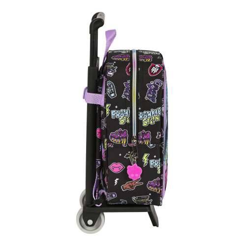 Školski Ruksak s Kotačima Monster High Creep Crna 22 x 27 x 10 cm Cijena