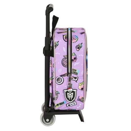 Školski Ruksak s Kotačima Monster High Best boos Lila 22 x 27 x 10 cm Cijena