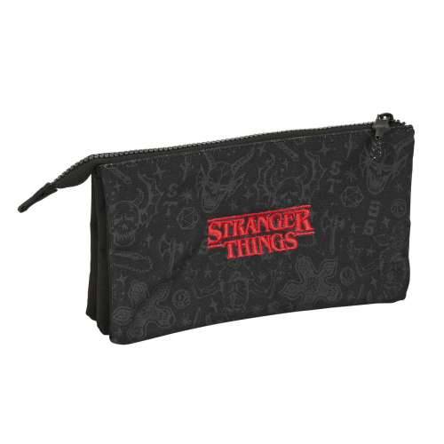 Dvostruka pernica Stranger Things Crna 22 x 12 x 3 cm Cijena