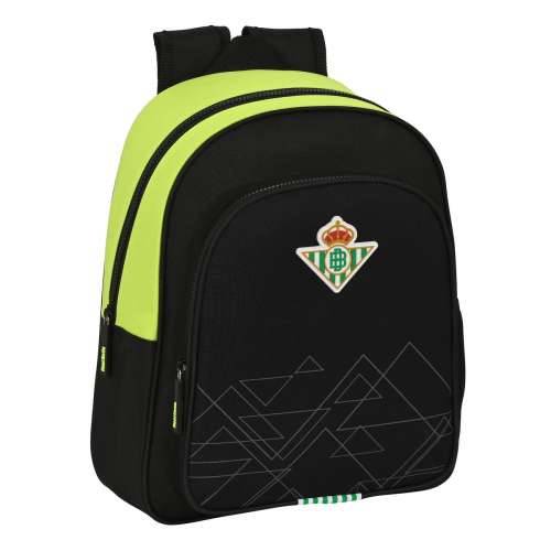 Školski Ruksak Real Betis Balompié Crna Lime 28 x 34 x 10 cm Cijena