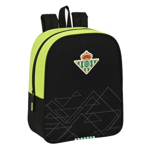 Školski Ruksak Real Betis Balompié Crna Lime 22 x 27 x 10 cm Cijena