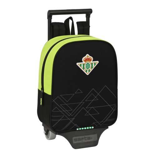 Školski Ruksak s Kotačima Real Betis Balompié Crna Lime 22 x 27 x 10 cm Cijena