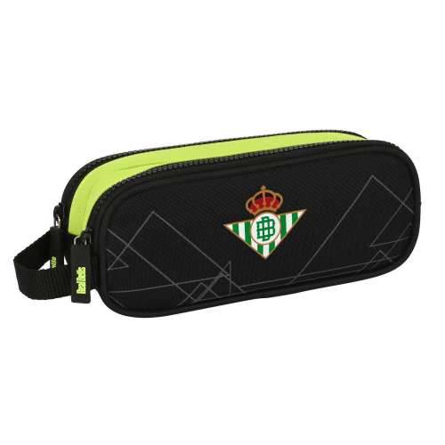 Dvostruka pernica Real Betis Balompié Crna Lime 21 x 8 x 6 cm Cijena