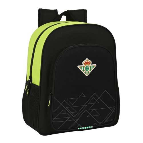 Školski Ruksak Real Betis Balompié 32 x 38 x 12 cm Crna Lime Cijena