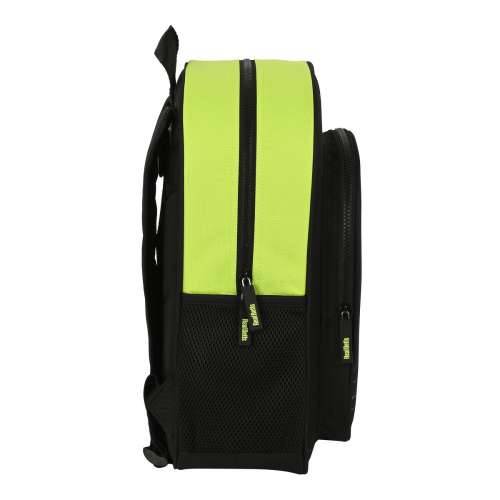 Školski Ruksak Real Betis Balompié 32 x 38 x 12 cm Crna Lime Cijena