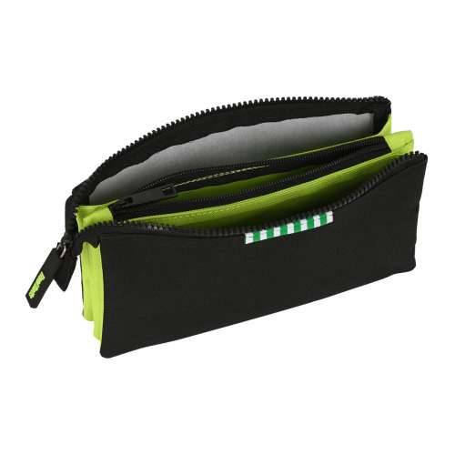 Trostruka pernica Real Betis Balompié Crna Lime 22 x 12 x 3 cm Cijena