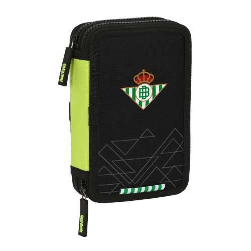 Dvostruka pernica Real Betis Balompié Crna Lime 12.5 x 19.5 x 4 cm (28 Dijelovi) Cijena