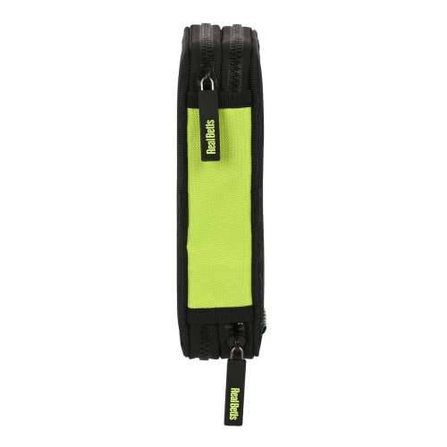Dvostruka pernica Real Betis Balompié Crna Lime 12.5 x 19.5 x 4 cm (28 Dijelovi) Cijena
