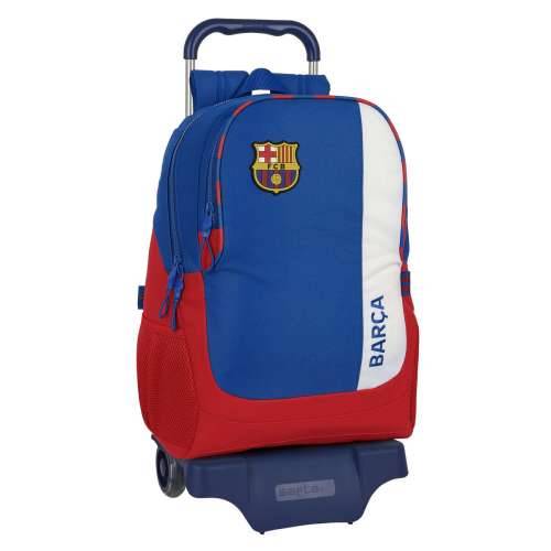 Školski Ruksak s Kotačima F.C. Barcelona Plava Granatna 32 x 44 x 16 cm Cijena