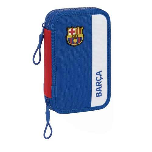 Dvostruka pernica F.C. Barcelona Plava Granatna 12.5 x 19.5 x 4 cm (28 Dijelovi) Cijena