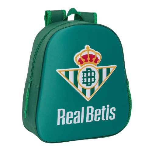Školski 3D Ruksak Real Betis Balompié Zelena 27 x 33 x 10 cm Cijena