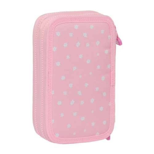 Dvostruka pernica Glow Lab Sweet home Roza 12.5 x 19.5 x 4 cm (28 Dijelovi) Cijena