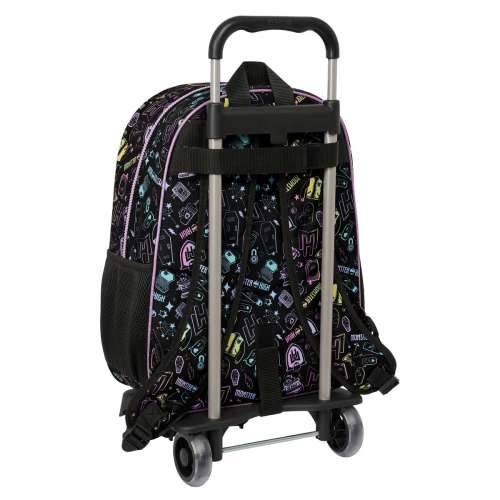 Školski Ruksak s Kotačima Monster High Crna 33 x 42 x 14 cm Cijena