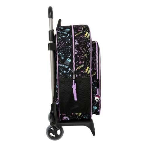 Školski Ruksak s Kotačima Monster High Crna 33 x 42 x 14 cm Cijena