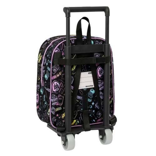 Školski Ruksak s Kotačima Monster High Crna 22 x 27 x 10 cm Cijena