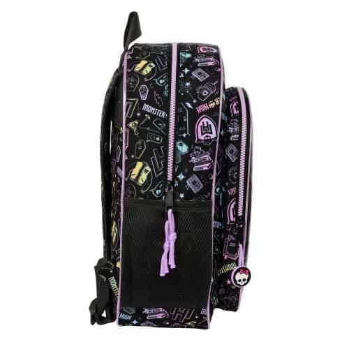 Dječji Ruksak Monster High Crna 32 X 38 X 12 cm Cijena