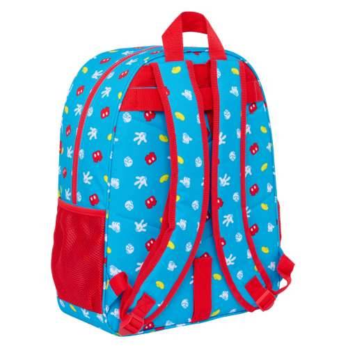 Školski Ruksak Mickey Mouse Clubhouse Fantastic Plava Crvena 33 x 42 x 14 cm Cijena