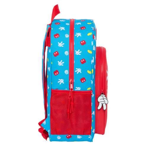 Školski Ruksak Mickey Mouse Clubhouse Fantastic Plava Crvena 33 x 42 x 14 cm Cijena