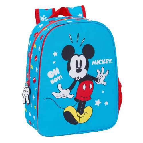 Školski Ruksak Mickey Mouse Clubhouse Fantastic Plava Crvena 26 x 34 x 11 cm Cijena