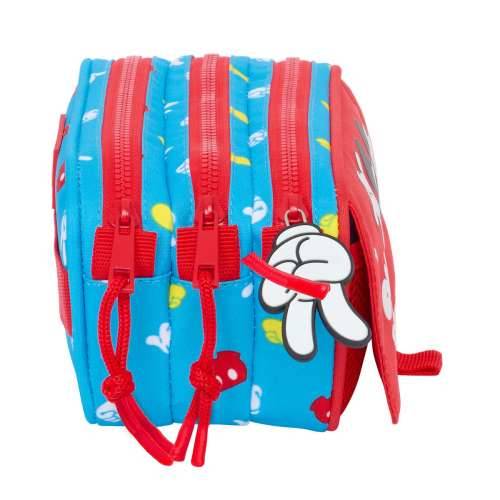 Dvostruka pernica Mickey Mouse Clubhouse Fantastic Plava Crvena 21,5 x 10 x 8 cm Cijena