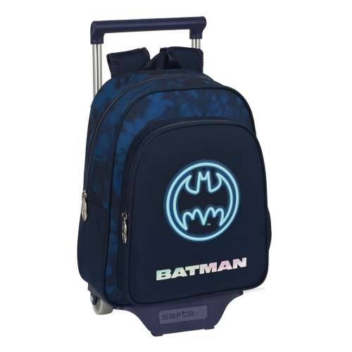 Školski Ruksak s Kotačima Batman Legendary Mornarsko plava 27 x 33 x 10 cm Cijena
