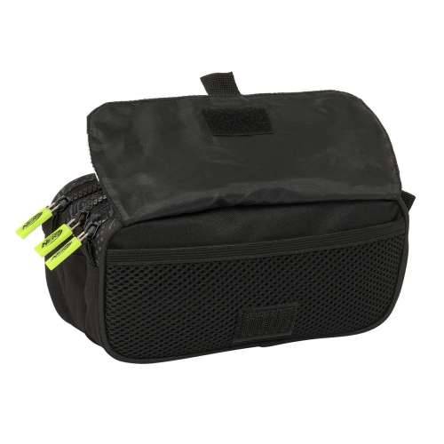 Trostruka pernica Nerf Get ready Crna 21,5 x 10 x 8 cm Cijena