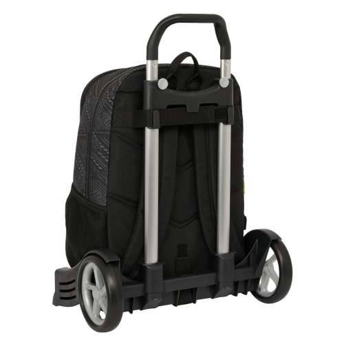 Školski Ruksak s Kotačima Nerf Get ready Crna 31 x 44 x 17 cm Cijena