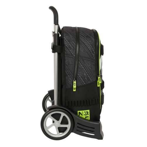 Školski Ruksak s Kotačima Nerf Get ready Crna 31 x 44 x 17 cm Cijena