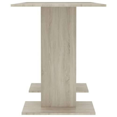 Blagovaonski stol boja hrasta sonome 110 x 60 x 75 cm drvena - sonoma hrast 1 Cijena