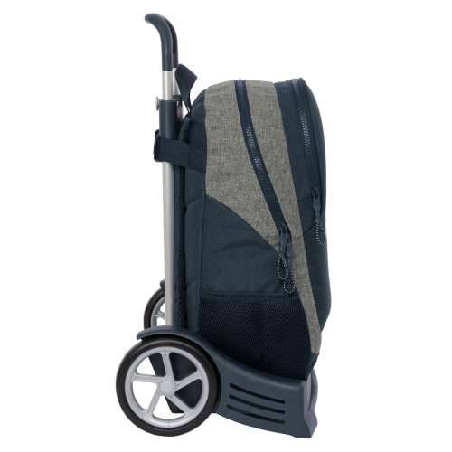 Školski Ruksak s Kotačima Kappa Dark navy Siva Mornarsko plava 32 x 44 x 16 cm Cijena