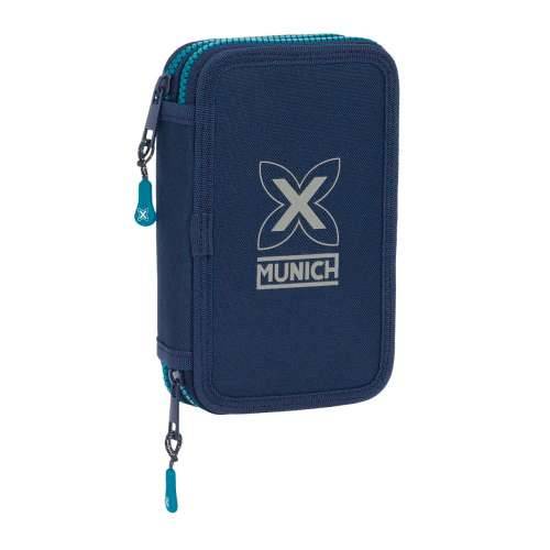 Dvostruka pernica Munich Nautic Mornarsko plava 12.5 x 19.5 x 4 cm 28 Dijelovi Cijena