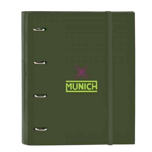 Registrator s prstenovima Munich Bright khaki Zelena 27 x 32 x 3.5 cm Cijena