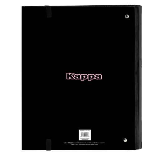 Registrator s prstenovima Kappa Silver pink Crna Roza 27 x 32 x 3.5 cm Cijena