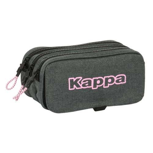 Trostruka pernica Kappa Silver pink Siva 21,5 x 10 x 8 cm Cijena