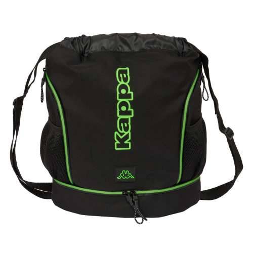 Dječji Ruksak Torba Kappa Black Crna 35 x 40 x 1 cm Cijena