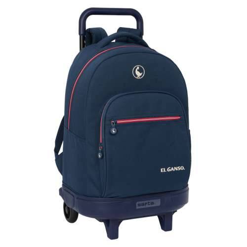 Školski Ruksak s Kotačima El Ganso Classic Mornarsko plava 33 X 45 X 22 cm Cijena