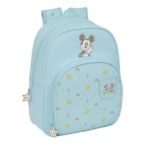 Školski Ruksak Mickey Mouse Clubhouse Baby Svetlo Plava 28 x 34 x 10 cm Cijena