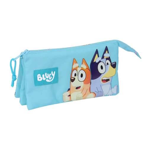 Trostruka pernica Bluey Nebesko plava 22 x 12 x 3 cm Cijena